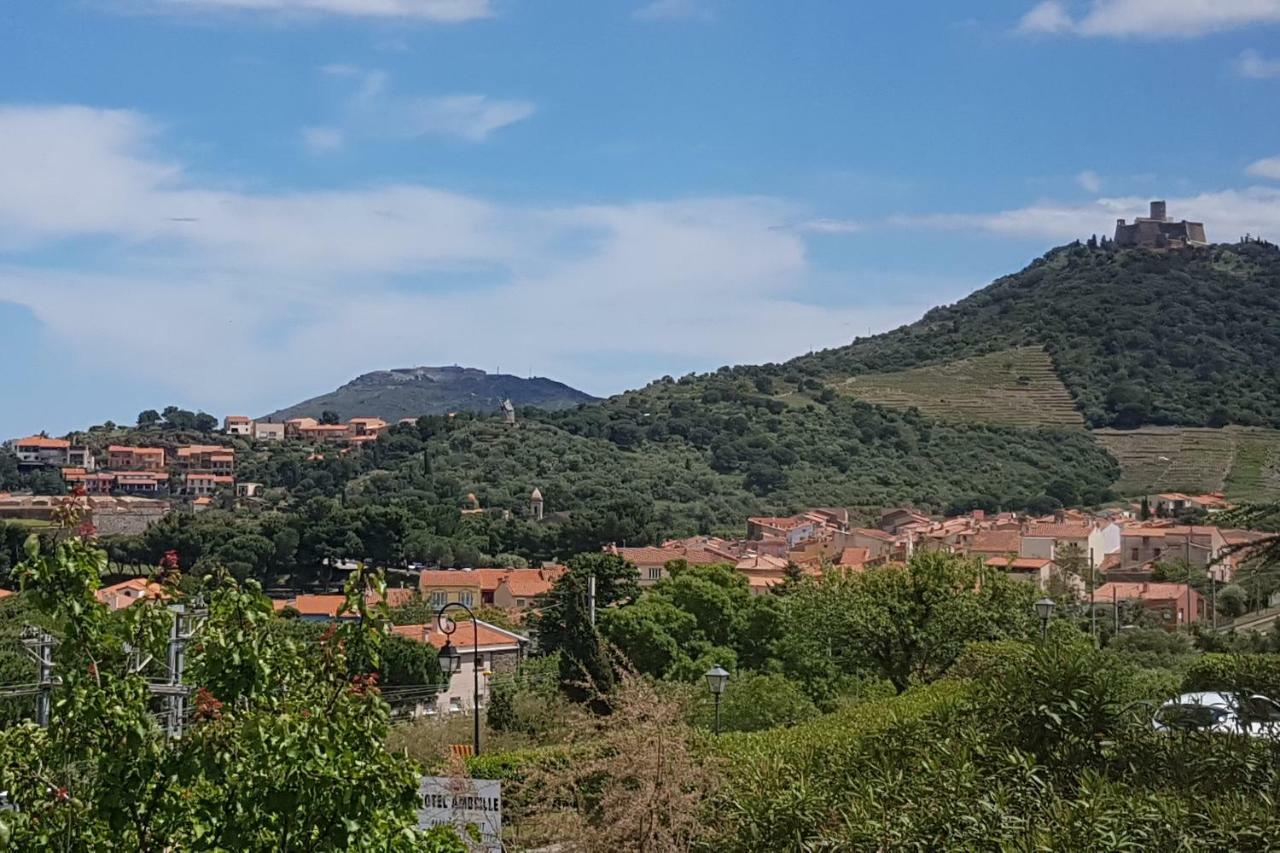 3Amb31 - Studio Pour 3 Personnes Avec Magnifique Vue Sur La Baie Collioure Eksteriør bilde