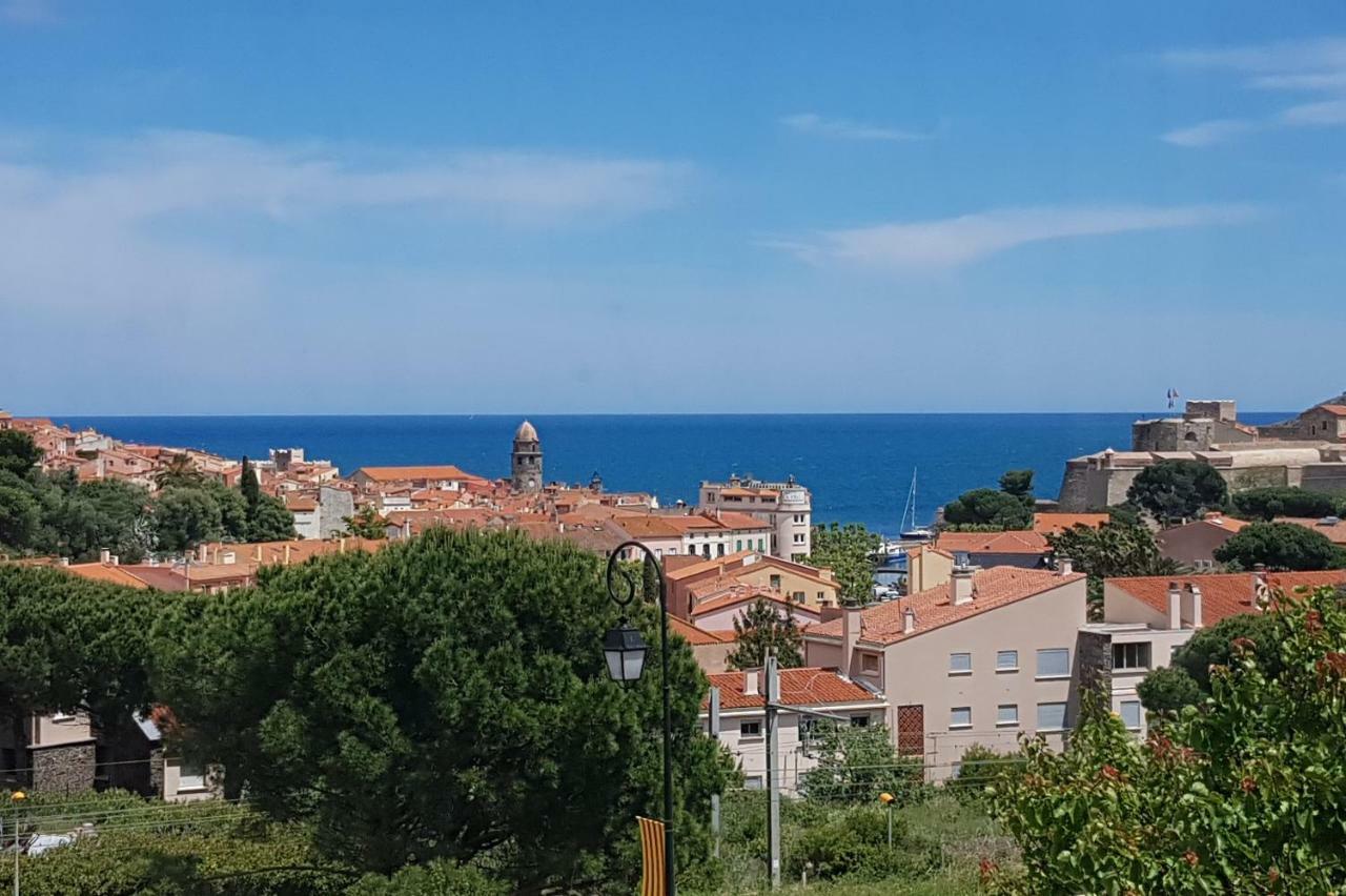 3Amb31 - Studio Pour 3 Personnes Avec Magnifique Vue Sur La Baie Collioure Eksteriør bilde